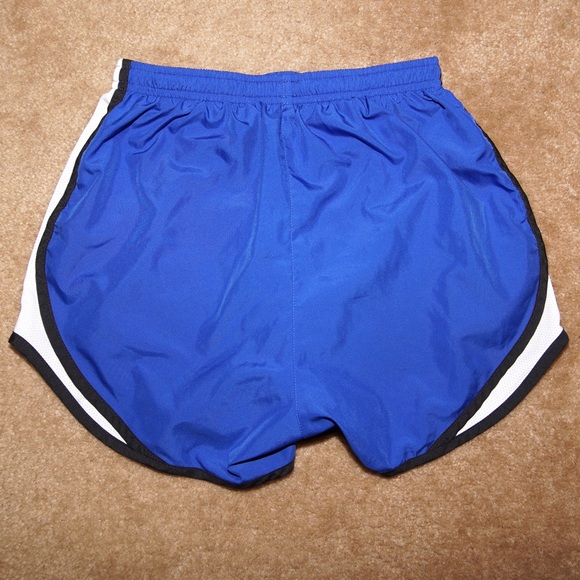 Nike Tempo shorts in blue, white and black - Picture 3 of 7